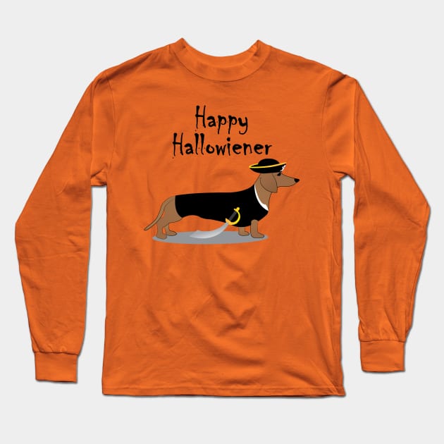 Happy Hallowiener - Pirate Long Sleeve T-Shirt by GorsskyVlogs